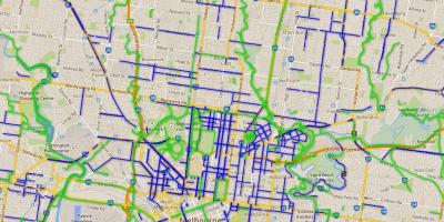 Melbourne bike-map